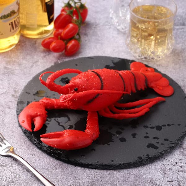 Legetøjsgummihummer, blød gummimodel i hummerform