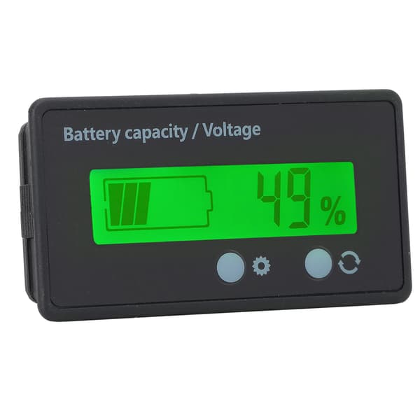 GY-6GS PCB HTN Waterproof Battery Capacity Meter LCD Display 12-84V Green