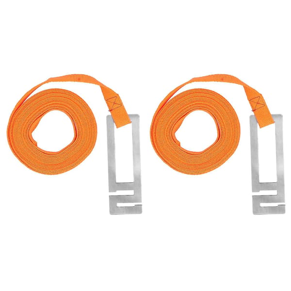 Bikuberem - 2 stk. bærbart biavlertilbehør til fast tilspænding og bundtning (orange)