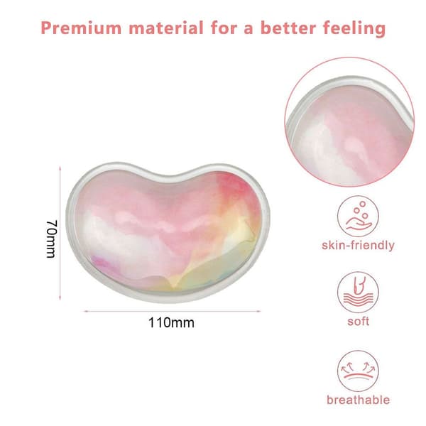 Ergonomic Silicone Wrist Rest, Transparent Wrist Rest, Style 1