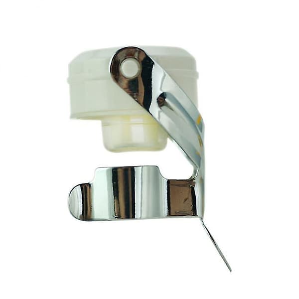 Champagne prop, 2-pak rustfrit stål champagneflaskeprop forsegling til Cava Prosecco mousserende vin prop sølv hvid Silver white