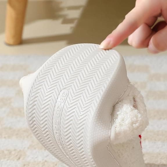 Dwarf Slippers Winter Slippers, Soft Plush Comfortable Warm Plush Slippers Christmas Gift 24cm