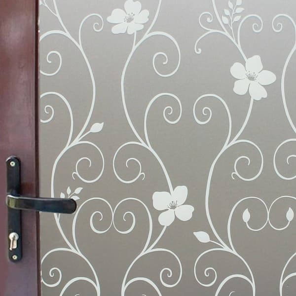 Opaque Window Film Privacy Decorative Window Film Electrostatic W