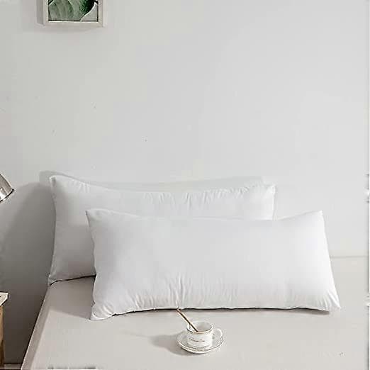 2-pak børstede polyester pudebetræk med kuvertlukning, 48*74CM