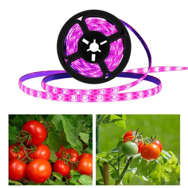 3m USB LED-stripe Vanntett Plantelys Vekstlampe Innendørsplanter KLB