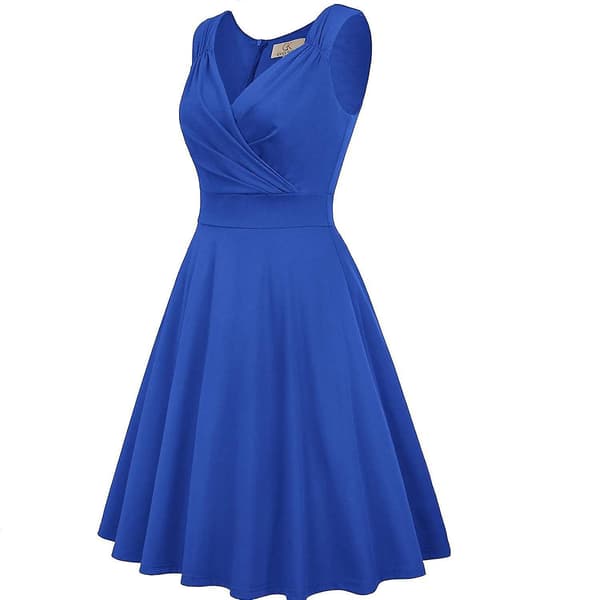 Retro Rockabilly Women's Dresses 2XL silvery