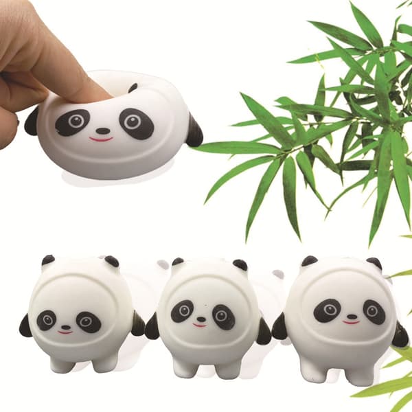 Explosiv Dekompressionsföremål Liten Panda Klämma Musik Barn