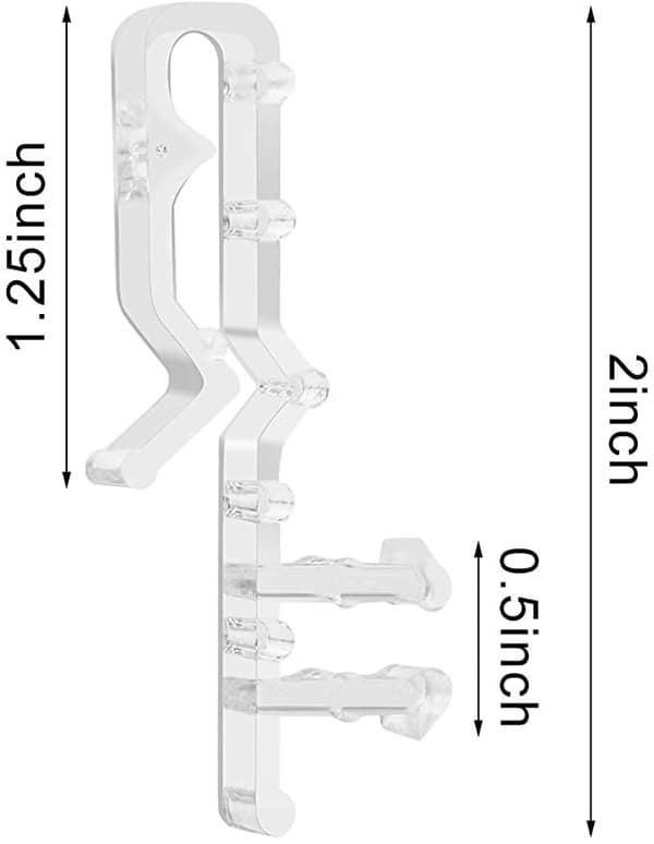 /#/12 sæt 2,0 tommer persienne trim gardin baffel hængende trim acce/#/