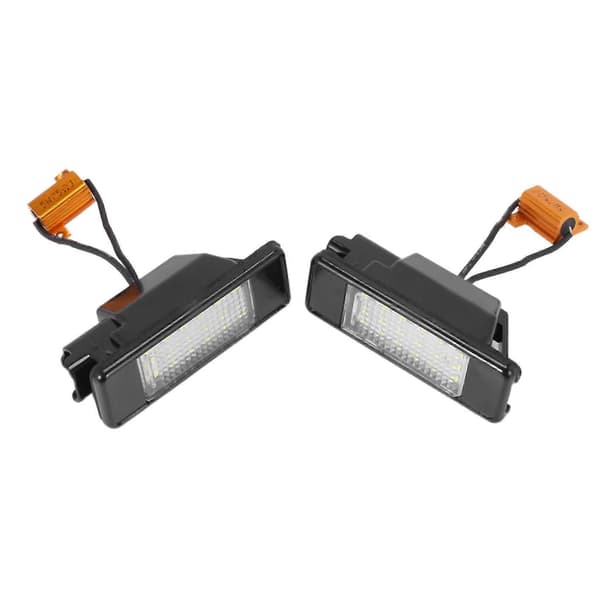 2 stk. LED-nummerpladelys kompatible med Sprinter(W906)(2006-2016)Vito(W639)(2003-2015)Viano(W639)(2