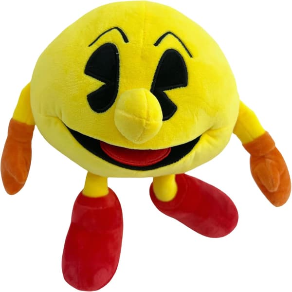 9,8\" Gul Pacman Plysjdyr, Kule Pacman Leker, Plysjdyrgaver til Gutter