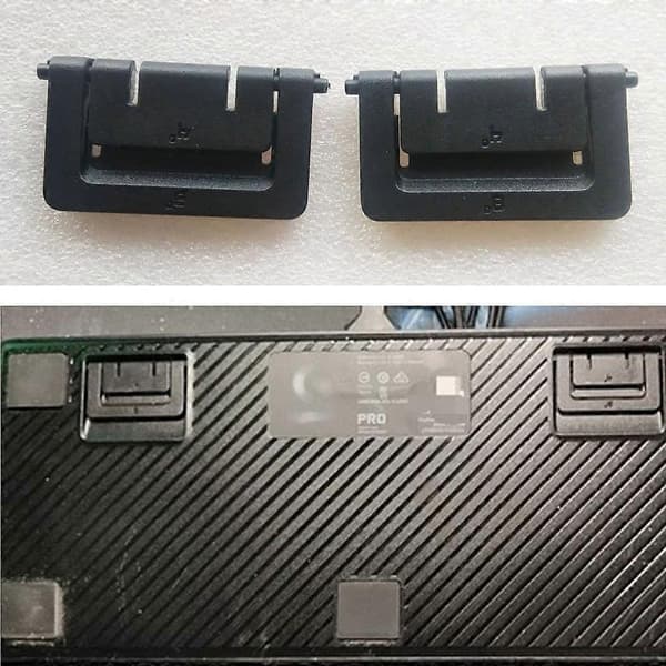 Erstatningstastaturtilbehør til G610 G810 GPRO tastaturstativ 2 stk.