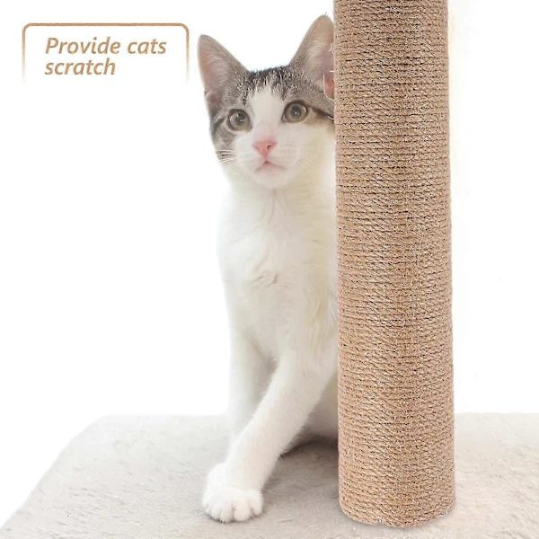 Replacement Cat Scratching Post, Natural Jute Post, Cat Scratcher Accessory