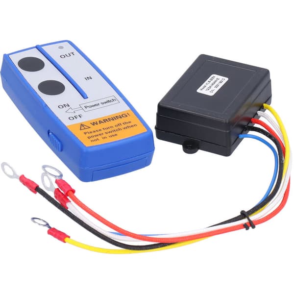 12V Elektrisk Vinsj Trådløst Fjernkontrollsystem Sender Mottaker Kit for Lastebil ATV SUV