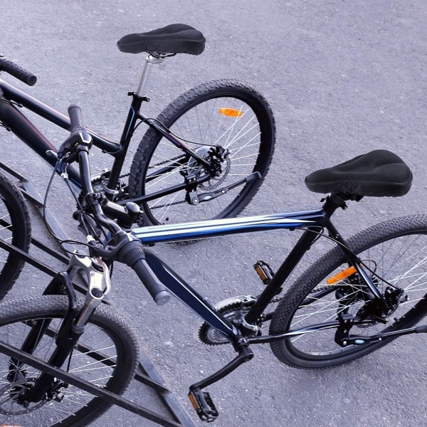 Gel Cykelsadelöverdrag - Premium Cykelsadelpad Extra Gel Pad -