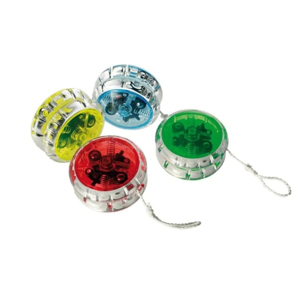 Jojo / Yo-yo kuulalaakerilla ja vapaakytkimellä, monivärinen