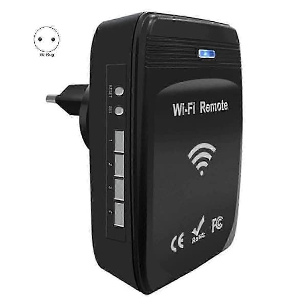 WiFi 287MHz-868MHz WiFi til RF-omformer Rullende Kode Garasjeport Fjernkontroll EU-plugg.