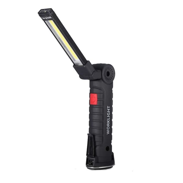 USB Rechargeable COB Emergency Light, Foldable LED Work Light KLB