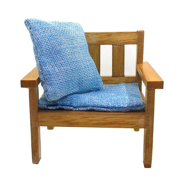 1/12 Møbler Enkelt Sofa Lænestol, 's Scener R Tilbehør