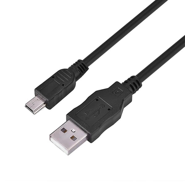 USB Data Cable USB 2.0 Mini B 5-Pin for Canon IXUS Cameras