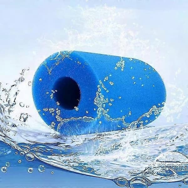 Sæt med 4 skumpoolfiltre til Intex Type S1 - Vaskbare og genanvendelige spa- og poolfiltre - Type S1 skumfiltre