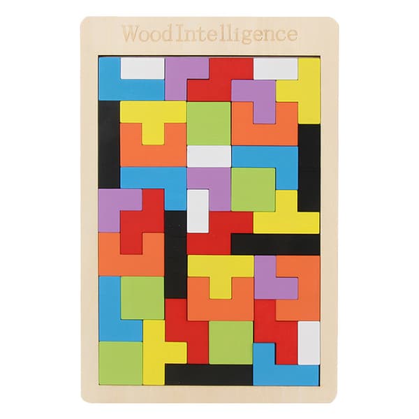 Hjernetrim i tre - Tangram-puslespill for intelligens