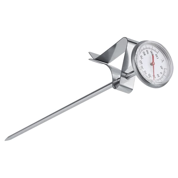 Melketermometer i rustfritt stål -10~110℃ Enkel å rengjøre Kaffeskumtilbehør