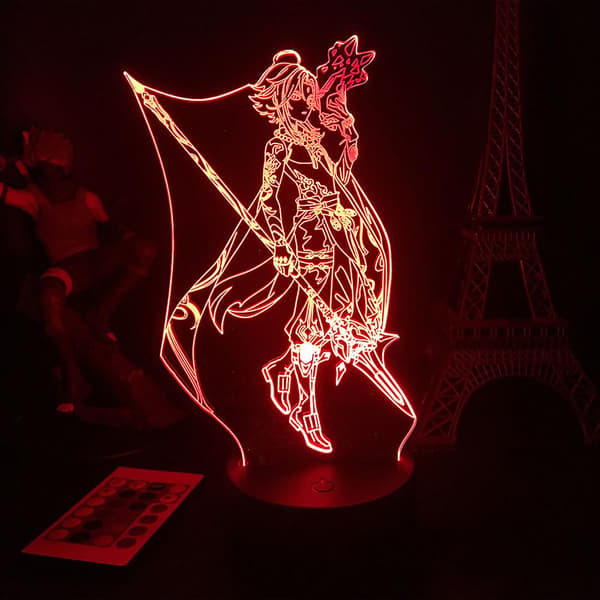Game Genshin Impact Xiao 3D LED Night Light (FMY)