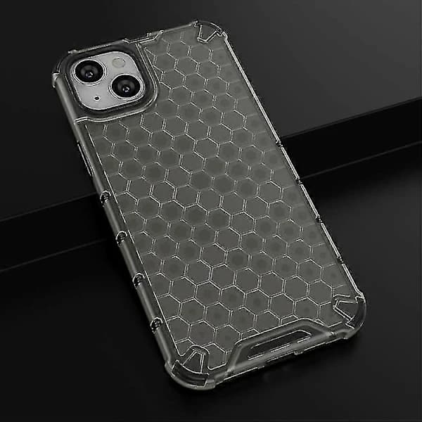 Honeycomb-kuori iPhone 15:lle (musta)