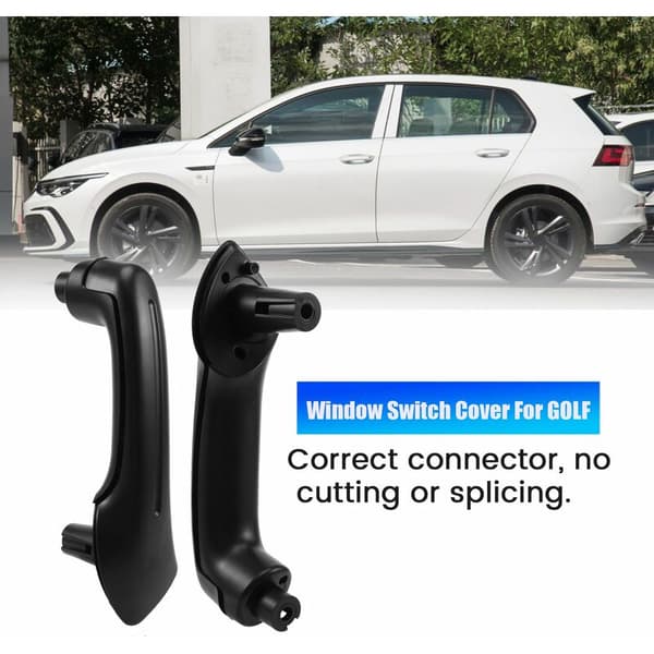 Black Door Handle for Golf 4 Access Handle Inside Door Panel Handle