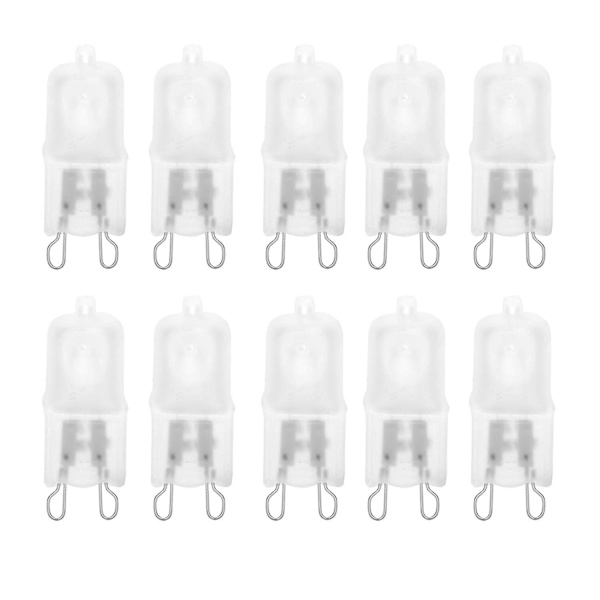 10-pack G9 LED-lampor 18W Varmvit (230V) [JUN]