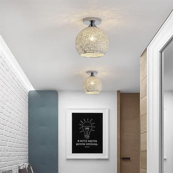 Modern Mini Taklampa med Aluminiumskärm för Garderob, Hall, Sovrum och Vardagsrum