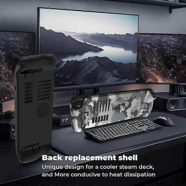 Replacement Back Shell, Anti Transparent Back DIY Attachment for Accessories-B
