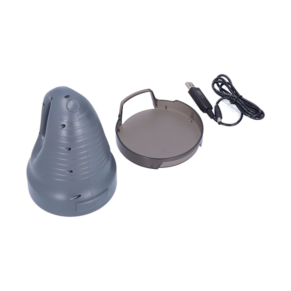 USB Charging Electric Snow Scraper Multifunctional Ice Scraper Car Windshield Snow Removal Tool Grey