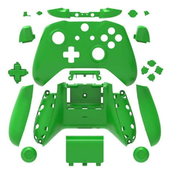 Komplette beskyttende udskiftningsdele til Xbox One Wireless Green KLB