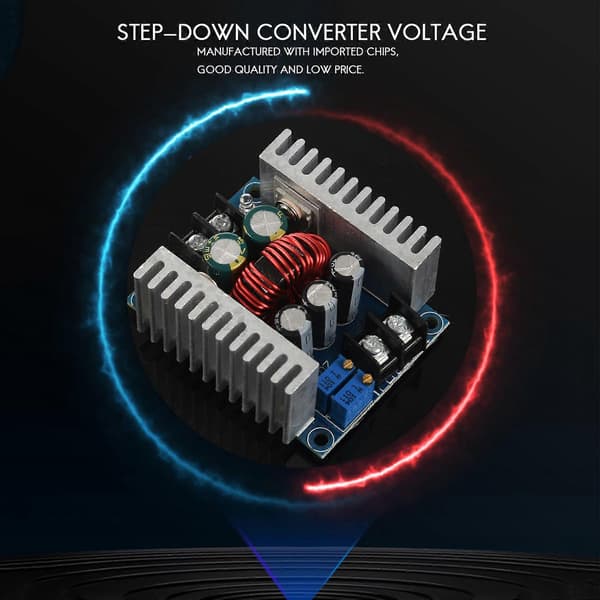 300W 20A DC Modul Konstant Strøm Justerbar Step-Down Konverter Spænding