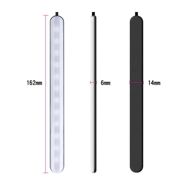 Car Atmospheric Light Footwell Remote Control Interior Decorative Ambient LED Strip Lamp (USB)