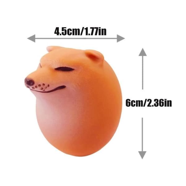 Squishy hundeæg, hundeæg, sensorisk legetøj til stresslindring (3 stk.)[YJD]