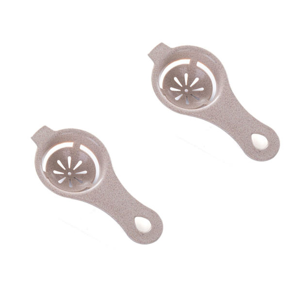 #2-pack äggule- och proteinseparator i khaki#