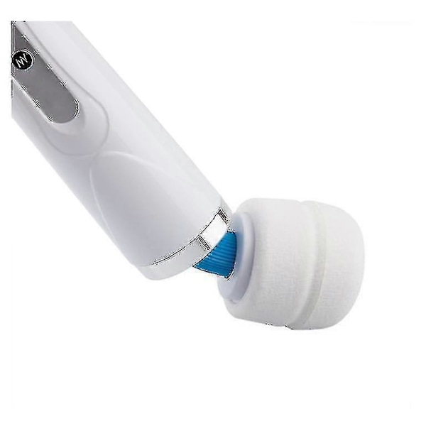 Massageapparat - Avkopplande massageapparat med sladd - Vibration för spänningslindring i rygg, nacke och muskler (1 st - vit)