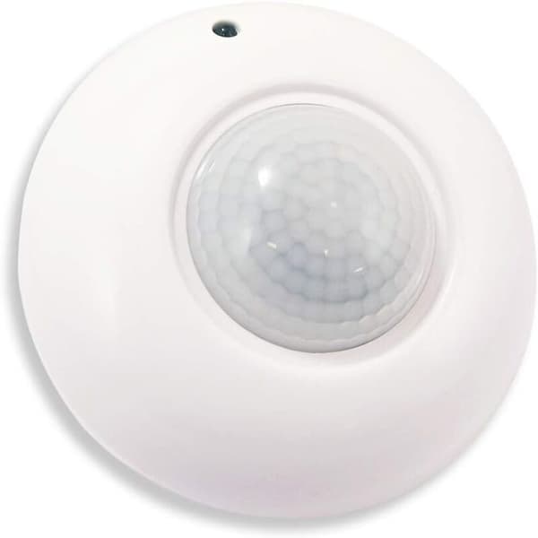 PIR Rörelsedetektor Ytmonterad Takmontering 360° Max 1200W