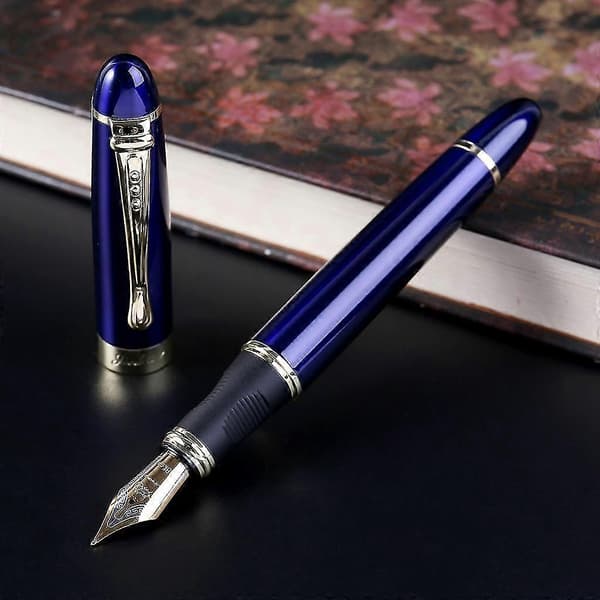 Jinhao X450 Luksus Herre Fyldepen Forretningsstuderende 0,5 mm Til Ekstra Fin Spids
