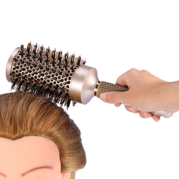 AIMIKE Rund Børste Liten, Nano Termisk Keramisk & Ionisk Hårbørste, KLB