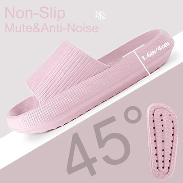 Tykkke Platform Sky-hjemmesko til kvinder Rosa pink{KDO} rosa 42-43[CO]