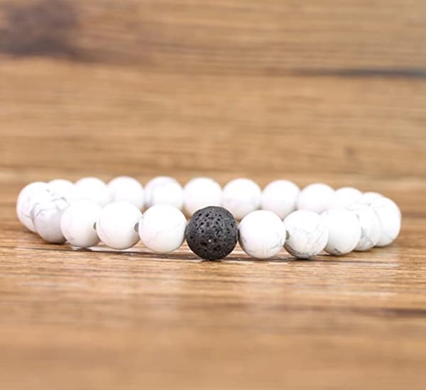 Stenbomb nubuck par armbånd seks reb