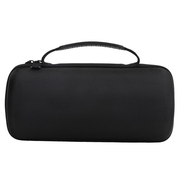 Wireless Speaker Protective Case Portable Storage Bag with Adjustable Strap for Revolve II (Black)