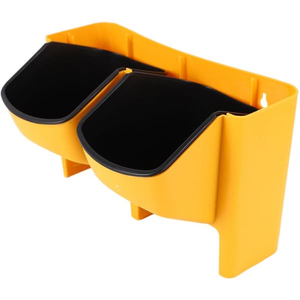 Stackable Wall Planter Vertical Succulent Plant Pot Hanging Bonsai Pot Home Decor (Yellow)