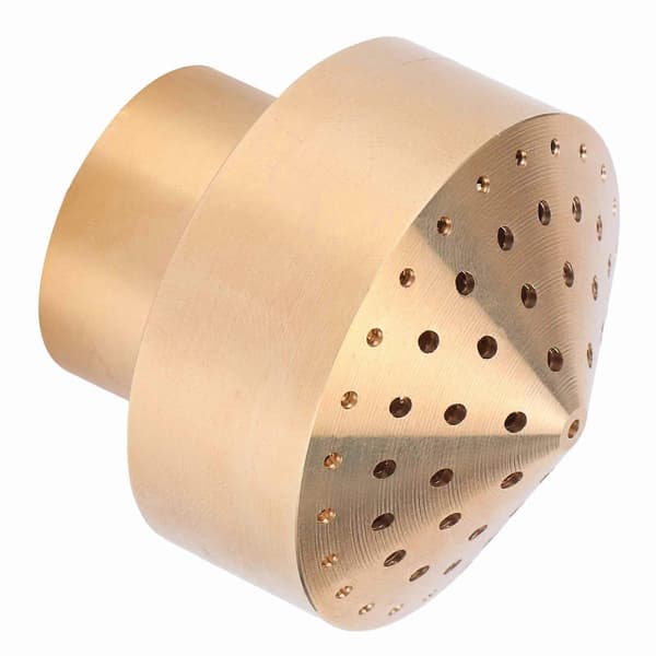 Brass Fountain Nozzle for Landscape Decoration G3/4 25mm Internal Thread