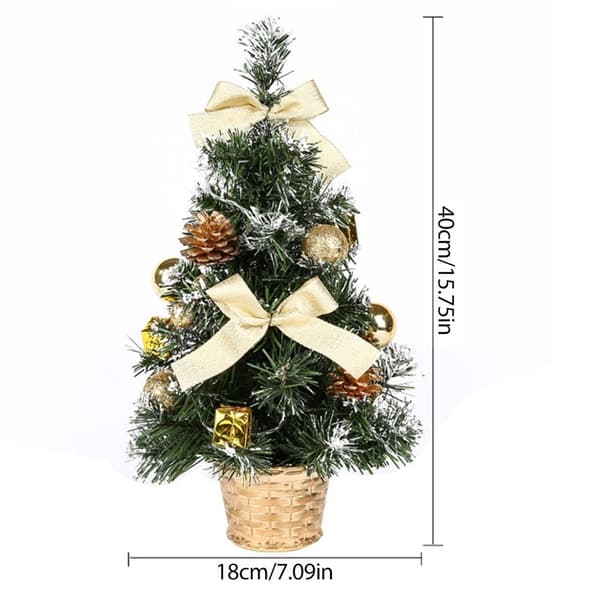 40 cm kunstig bordpynt juletre mini juletre KLB
