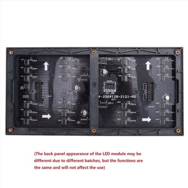 2 stk P4 LED-skjermmoduler 256x128mm 64x32 piksler
