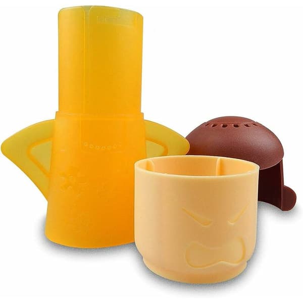 Angry Mama Steam Cleaner - Microwave Cleaner Suitable for Kitchen, Refrigerator, Yellow, 1 pc-